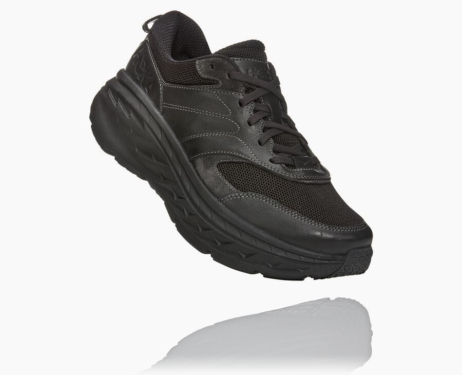 Hoka One One Koşu Ayakkabısı Erkek Siyah - Bondi L - VD7316908